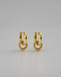 SINULID DOUBLE HOOP EARRINGS