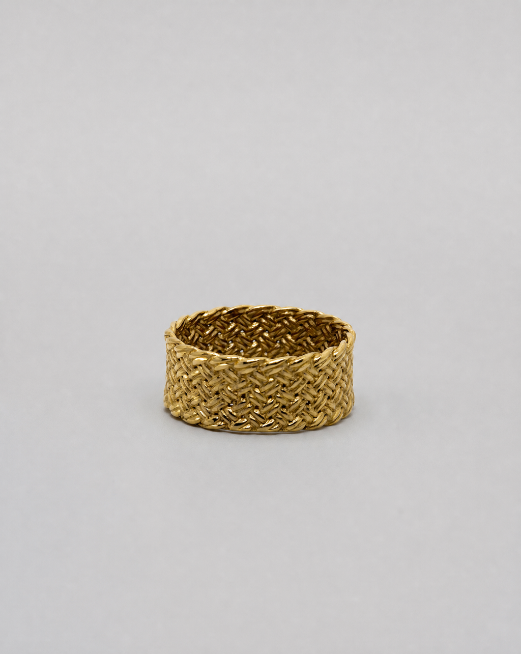 HULMA THICK WOVEN RING