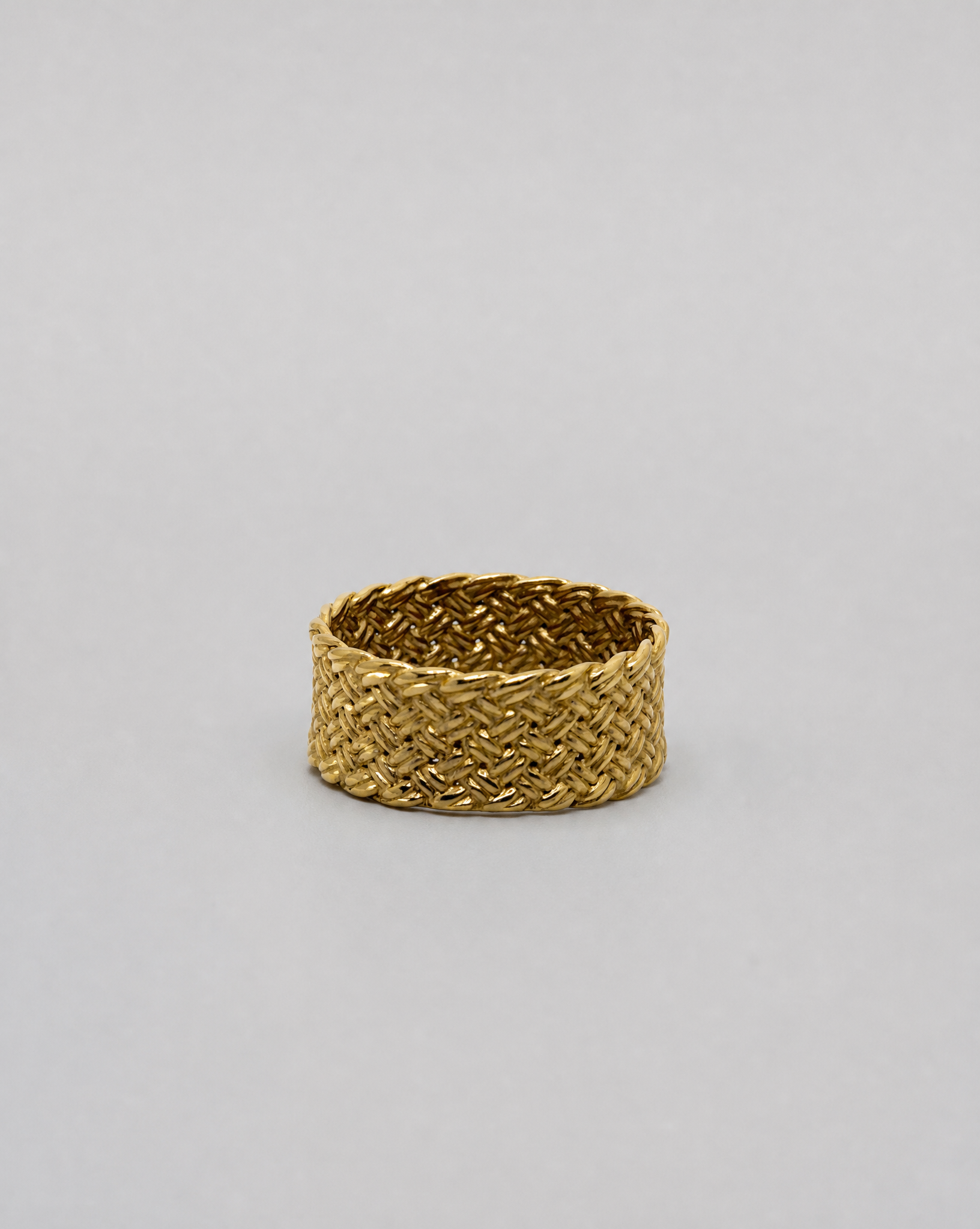 HULMA THICK WOVEN RING